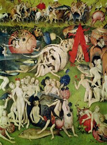 The Garden of Earthly Delights: Allegory of Luxury (detail)